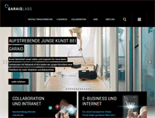Tablet Screenshot of garaio.com